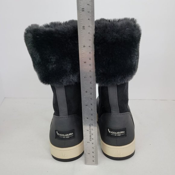 Koolaburra By UGG Tynlee Women's Waterproof Snow Boot Black 1105889 US Size 9 - Picture 10 of 11